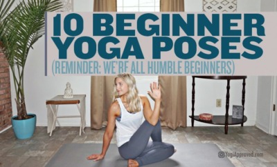 10 beginner yoga poses featured