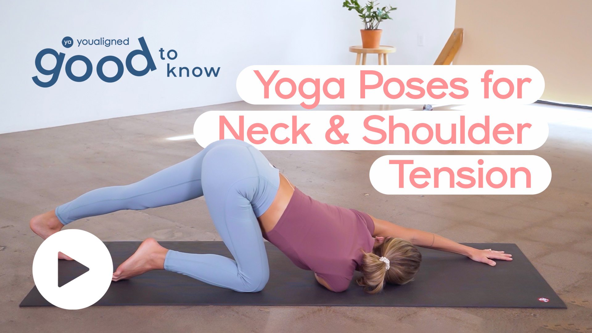 8 Yoga Poses for Neck and Shoulder Tension