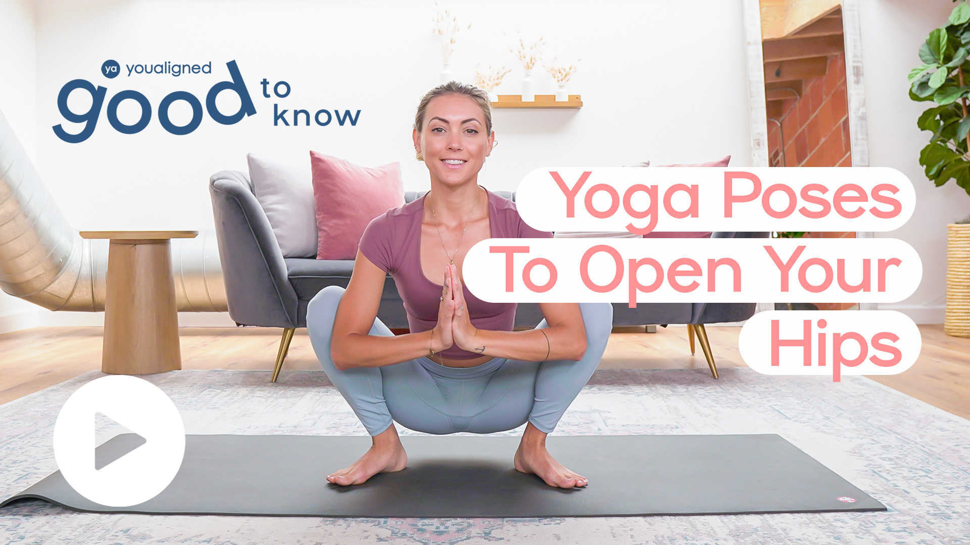 5 Yoga Poses to Open Your Tight Hips